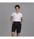 Bermuda Unisex Goma Y Cordón Exterior Microfibra 700017 Garys Frente Negro