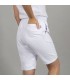 Bermuda Unisex Goma Y Cordón Exterior Microfibra 700017 Garys Parte Trasera Blanco