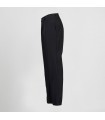 Pantalon Mujer Plana Poliester Bolsillo Frances 700019 Garys Lateral Negro