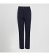Pantalon Mujer Plana Poliester Bolsillo Frances 700019 Garys Frente Marino