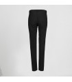 Pantalon Mujer Goma Interior En Lados De Cinruta 700024 Garys Parte Trasera Negro