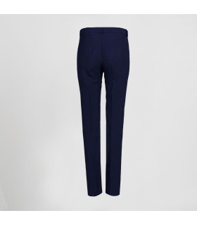 Pantalon Mujer Goma Interior En Lados De Cinruta 700024 Garys Parte Trasera Marino