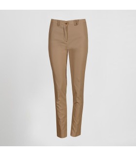 Pantalon Mujer Chino T400 700028 Garys Frente Marron Claro