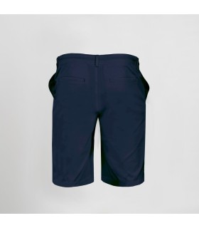 Bermuda Hombre Terminales Cuero 700029 Garys Parte Trasera Marino