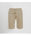 Bermuda Hombre Terminales Cuero 700029 Garys Frente Beige