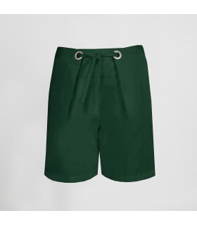 Bermuda Mujer Ollaos Cintura 700031 Garys Frente Verde