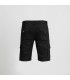 Bermuda Unisex Multibolsillos Elastico Gamo 750400 Garys Parte Trasera Negro