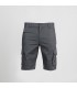 Bermuda Unisex Multibolsillos Elastico Gamo 750400 Garys Frente Gris