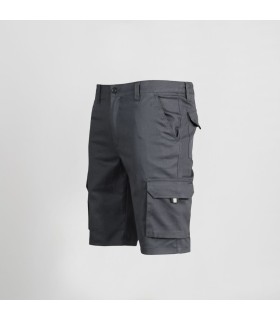 Bermuda Unisex Multibolsillos Elastico Gamo 750400 Garys Lateral Gris
