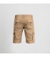 Bermuda Unisex Multibolsillos Elastico Gamo 750400 Garys Parte Trasera Beige