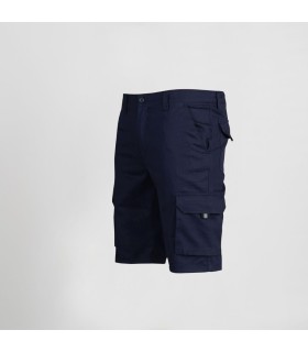 Bermuda Unisex Multibolsillos Elastico Gamo 750400 Garys Lateral Azul Navi