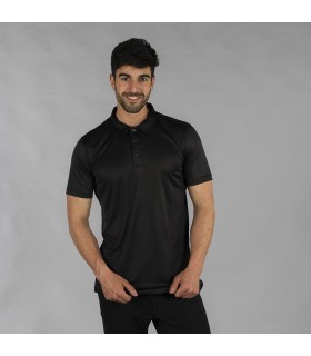 Polo Hombre Interlock Red Line 850001 Garys Frente Negro