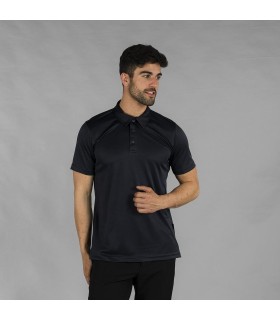 Polo Hombre Interlock Red Line 850001 Garys Frente Negro