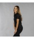 Polo Mujer Interlock Red Line 850002 Garys Lateral Negro