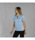 Polo Mujer Interlock Red Line 850002 Garys Frente Celeste