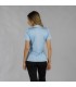 Polo Mujer Interlock Red Line 850002 Garys Parte Trasera Celeste