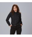 Camisa Mujer Elastan Red Line 240001 Garys Frente Negro