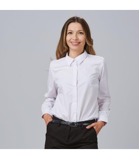Camisa Mujer Elastan Red Line 240001 Garys Frente Blanco