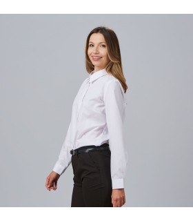 Camisa Mujer Elastan Red Line 240001 Garys Lateral Blanco