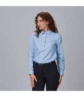 Camisa Mujer Elastan Red Line 240001 Garys Frente Celeste