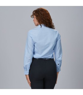 Camisa Mujer Elastan Red Line 240001 Garys Parte Trasera Celeste