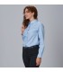 Camisa Mujer Elastan Red Line 240001 Garys Lateral Celeste