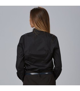Camisa Mujer Mao Elastan Red Line 240002 Garys Parte Trasera Negro