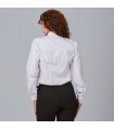 Camisa Mujer Mao Elastan Red Line 240002 Garys Parte Trasera Blanco