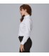 Camisa Mujer Mao Elastan Red Line 240002 Garys Lateral Blanco