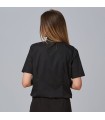 Camisa Mujer Elastan Red Line 240003 Garys Parte Trasera Negro