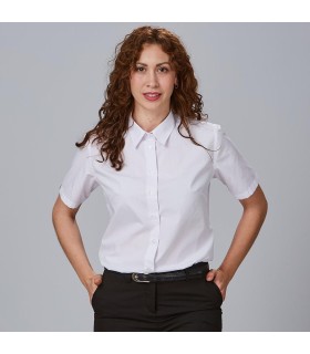 Camisa Mujer Elastan Red Line 240003 Garys Frente Blanco