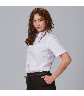 Camisa Mujer Elastan Red Line 240003 Garys  Lateral Blanco