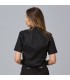Camisa Mujer Mao Elastan Red Line 240004 Garys Parte Trasera Negro