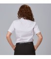 Camisa Mujer Mao Elastan Red Line 240004 Garys Parte Trasera Blanco