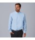 Camisa Hombre Slim Fit Elastan Red Line 260004 Garys Frente Celeste