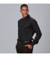 Camisa Hombre Mao Slim Fit Elastan Red Line 260005 Garys Lateral Negro