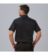 Camisa Hombre Mao Slim Fit Elastan Red Line 260007 Garys Parte Trasera Negro