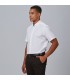 Camisa Hombre Mao Slim Fit Elastan Red Line 260007 Garys Lateral Blanco