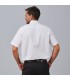 Camisa Unisex Charreteras Elastan Red Line 260017 Garys Parte Trasera Blanco