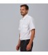 Camisa Unisex Charreteras Elastan Red Line 260017 Garys Lateral Blanco