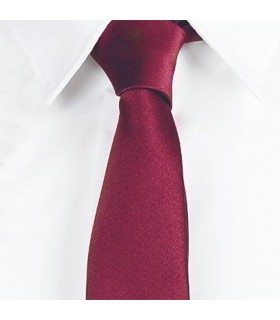 Corbata Sin Nudo De Pala Estrecha 327400 Garys Burdeos
