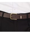 Cinturon Sport Piel 330100 Garys Frente Marrón