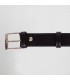 Cinturon Piel Sintetica 330400 Garys Hebilla Negro