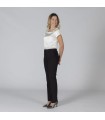 Pantalon Mujer Goma Trasera Trivial 700006 Garys Lateral Negro