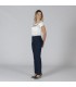 Pantalon Mujer Goma Trasera Trivial 700006 Garys Lateral Marino