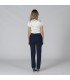 Pantalon Mujer Goma Trasera Trivial 700006 Garys Parte Trasera Marino
