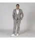 Pantalon Hombre Chino Meeting 700008 Garys Frente Gris
