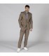 Pantalon Hombre Chino Meeting 700008 Garys Lateral Marron