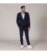 Pantalon Hombre Sin Pinzas Welfare 700014 Garys Lateral Marino