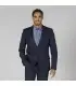 Americana Hombre 2 Boton Slim Fit Meeting 800009 Garys Frente Marino